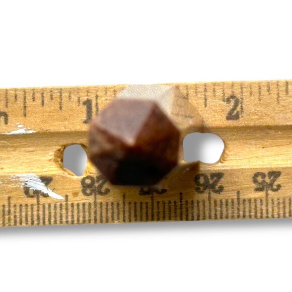 Garnet Polished Gemstone Obelisk Tower 4.5" Natural Stone Decor & Metaphysical U - Picture 9 of 9